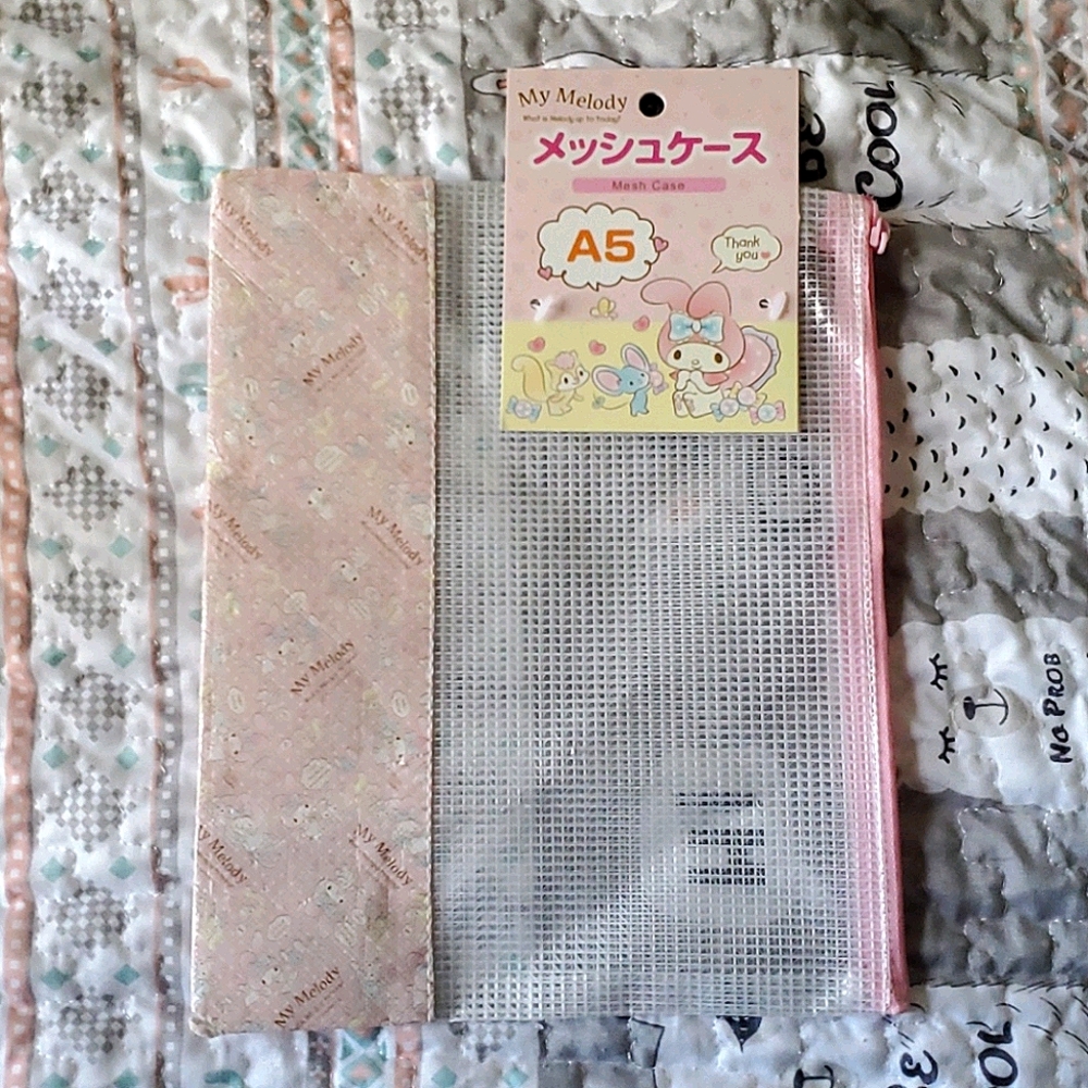 NWT My Melody Pencil Case